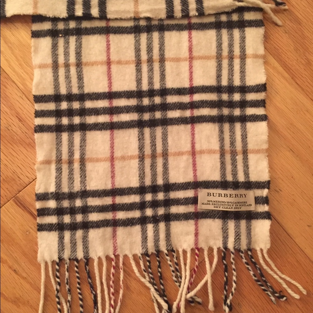 Burberry Merino Wool Scarf
